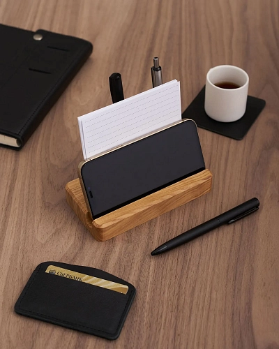 Деревянный органайзер для канцелярии DESKO S Natural Деревянный органайзер для канцелярии DESKO S Natural