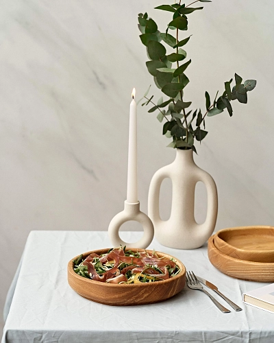 Деревянная тарелка HONEY M Natural Деревянная тарелка HONEY M Natural - фото - 1