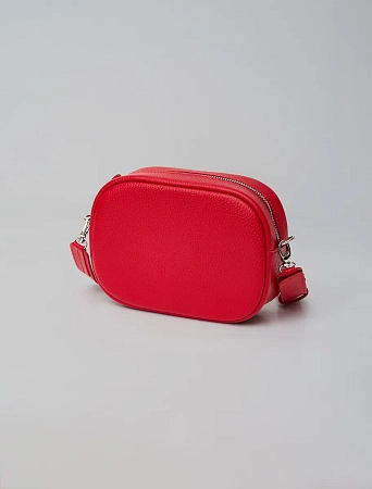 Сумка кроссбоди кожаная DAISY Red