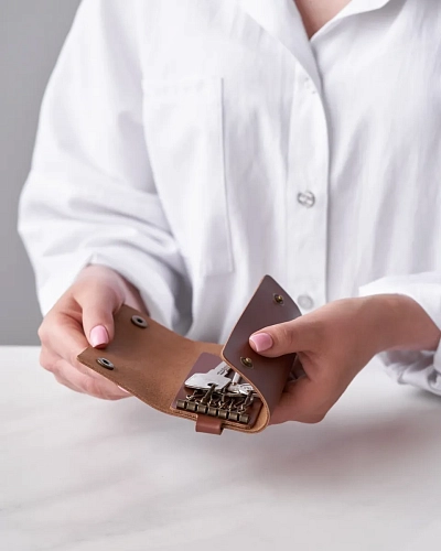 Ключница кожаная LOCK Candy - фото - 2