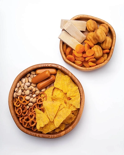 Подарочный набор деревянных тарелок SET HONEY Natural - фото - 2