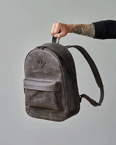 Рюкзак кожаный мужской BRUNO Rodeo - фото