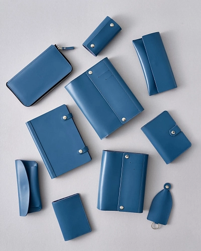 Кожаная обложка на паспорт FOLIO Cobalt - фото - 2