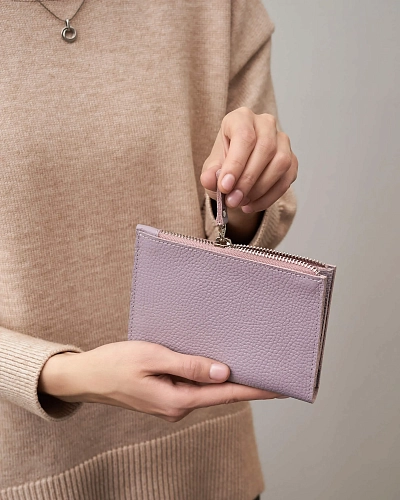 Кошелек кожаный NOVEL Pastel - фото