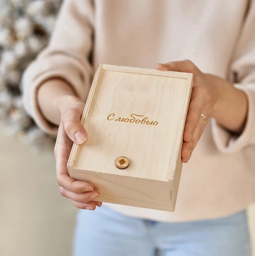 Деревянная коробка PACK Natural - фото