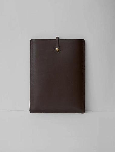 Кожаная папка для ноутбука 14 дюймов LOAD Brown - фото - 2