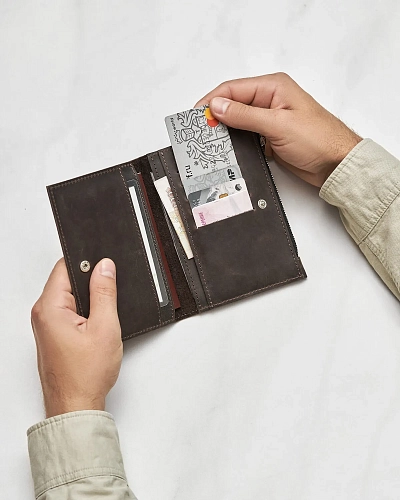 Кошелек кожаный NOVEL Rodeo - фото - 3