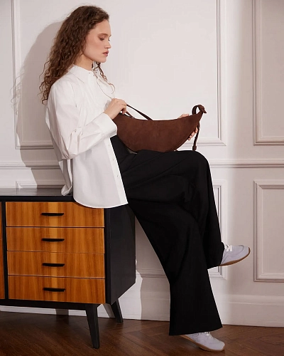 Сумка кожаная LEA Cinnamon - фото - 5