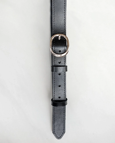 Женский ремень Ester Black 100 см - фото - 7