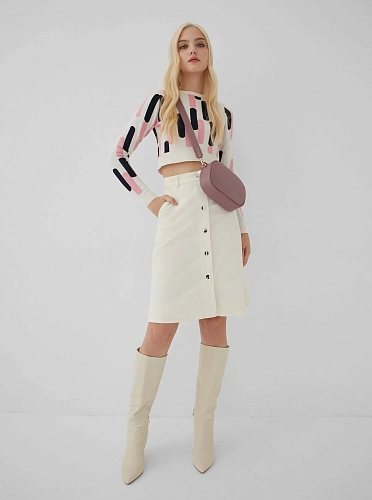 Сумка кроссбоди кожаная DAISY Clover Сумка кроссбоди кожаная DAISY Clover - фото - 4