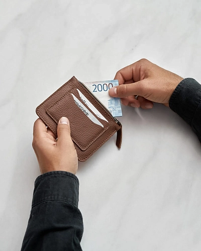 Мини кошелек кожаный SPIRIT Hazel - фото - 5