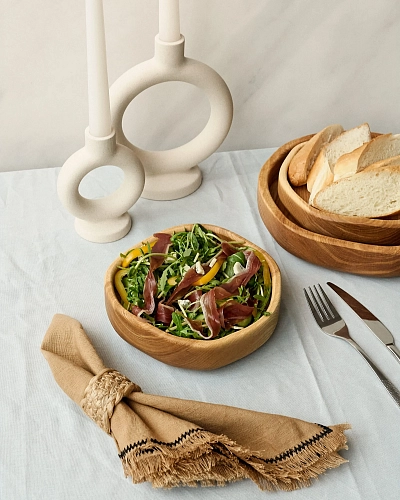 Деревянная тарелка HONEY S Natural - фото