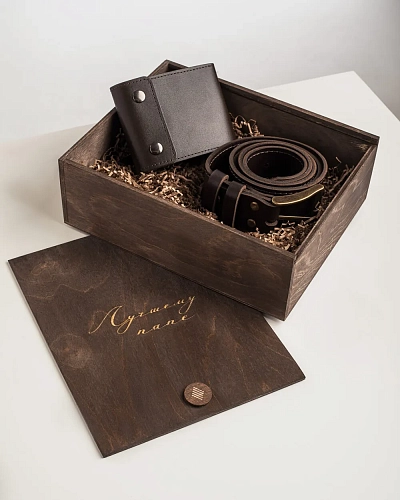 Деревянная коробка M-BOX Brown Деревянная коробка M-BOX Brown - фото - 4