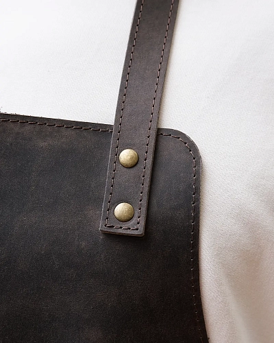 Кожаный фартук бытовой LEATHER MAN Rodeo - фото - 5