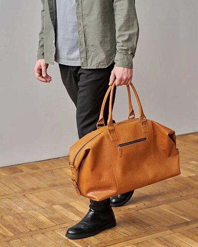 Кожаная дорожная сумка BAGGAGE Saffron