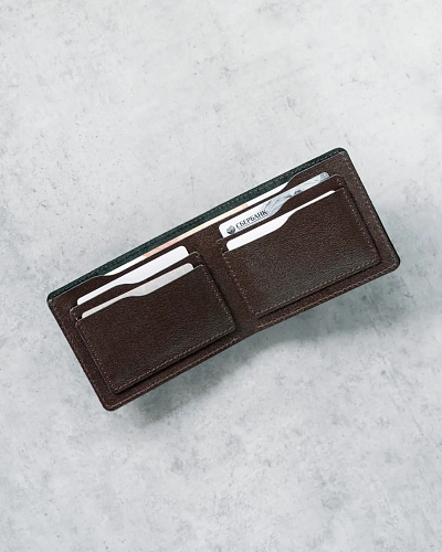 Кошелек бифолд NOMO Brown - фото - 2