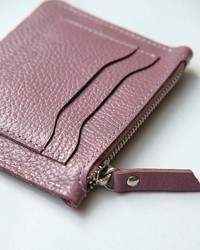 Мини кошелек кожаный SPIRIT Clover - фото - 4