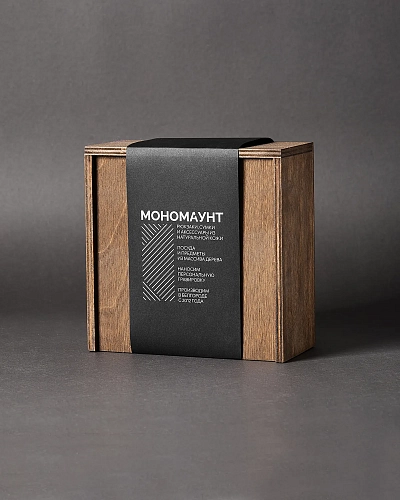 Ремень мужской FORT Barrel 120-125 см в деревянной коробочке - фото - 3