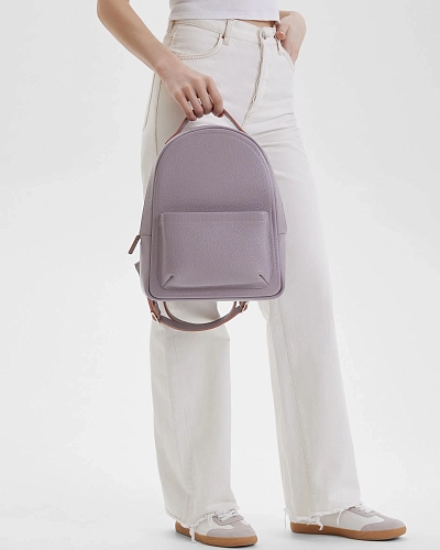 Рюкзак кожаный женский CLAIRE Pastel - фото - 2