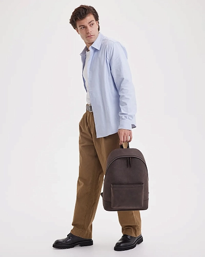 Рюкзак кожаный мужской GERALD Rodeo - фото - 1