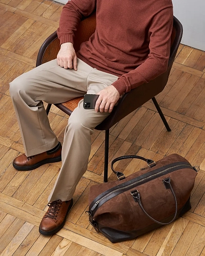 Кожаная дорожная сумка BAGGAGE Biscotti - фото - 6