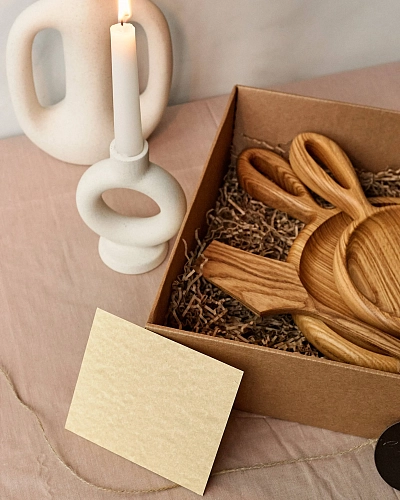 Подарочный набор досок для подачи SET ROUND - фото - 3