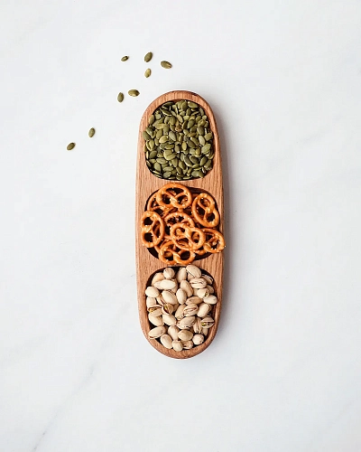 Деревянная менажница LONGER M - фото - 6