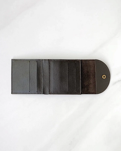 Кожаный кошелек LUNAR Brown - фото - 5