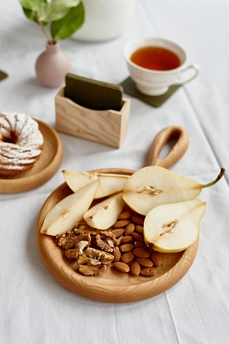 Деревянная доска для подачи ROUND M