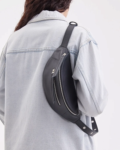 Женская поясная сумка RITA Black - фото - 6