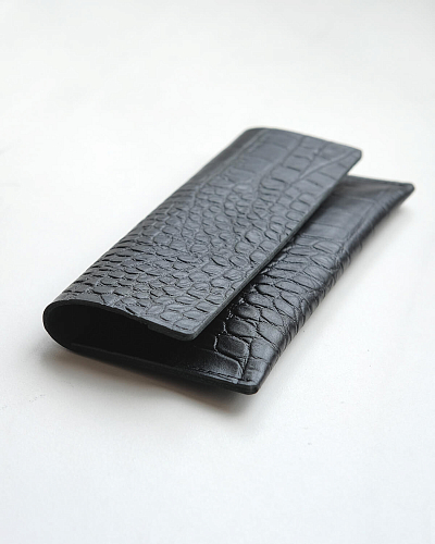 Кожаный чехол для очков SAINT TROPEZ Cayman - фото - 2