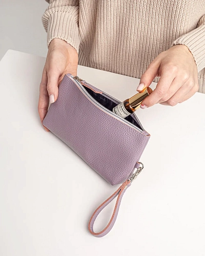 Кожаный несессер CRUISE Pastel - фото - 3