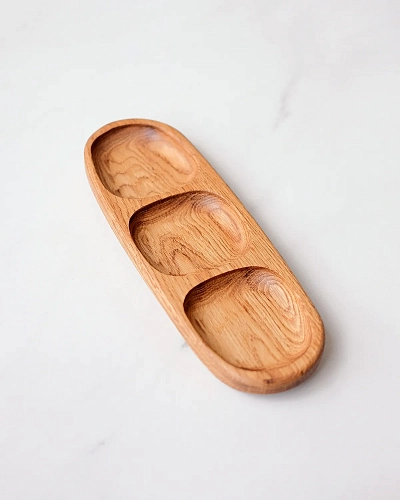 Деревянная менажница LONGER M - фото - 7