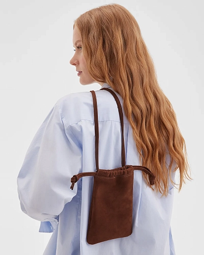 Мини-сумка на завязках Cozy Cinnamon - фото - 2