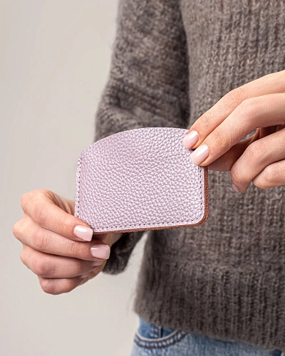 Картхолдер кожаный BILL Pastel - фото - 1