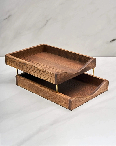 Настольный набор руководителя Leader Brown - фото - 9