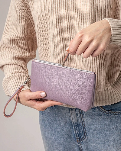 Кожаный несессер CRUISE Pastel - фото - 1