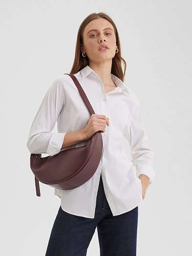 Сумка кожаная LEA Marsala - фото