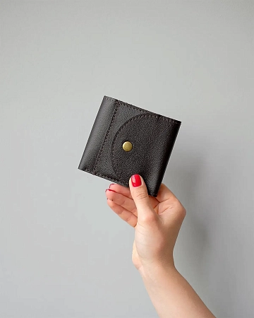 Кожаный кошелек LUNAR Brown