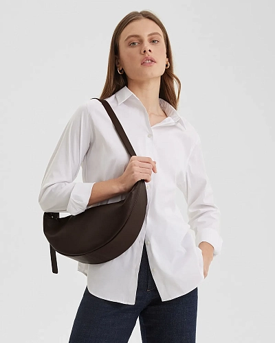 Сумка кожаная LEA Brown - фото