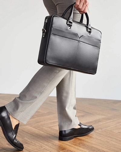 Мужская кожаная сумка STERLING Black