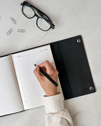 Кожаный ежедневник CASUAL A5 Brown - фото - 1