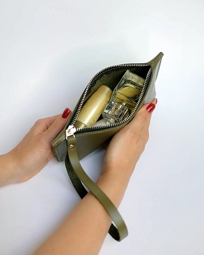 Кожаный несессер ANIMA Oliva - фото - 4