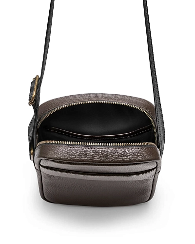 Сумка планшет мужская кожаная RUNNER S Brown Grain - фото - 2