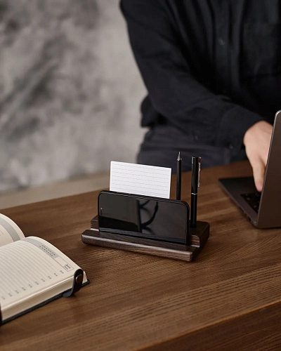 Деревянный органайзер ASH Brown - фото - 1