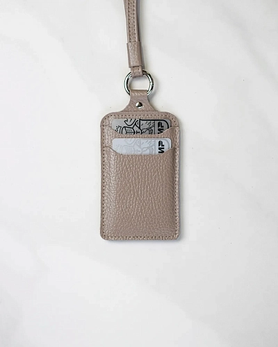 Чехол для пропуска AGENT Beige - фото
