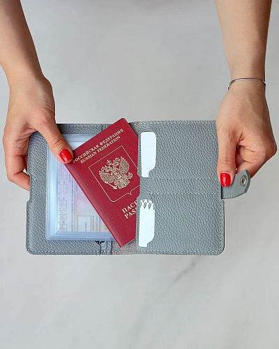 Портмоне для автодокументов FULLER DRIVE Iron - фото - 2