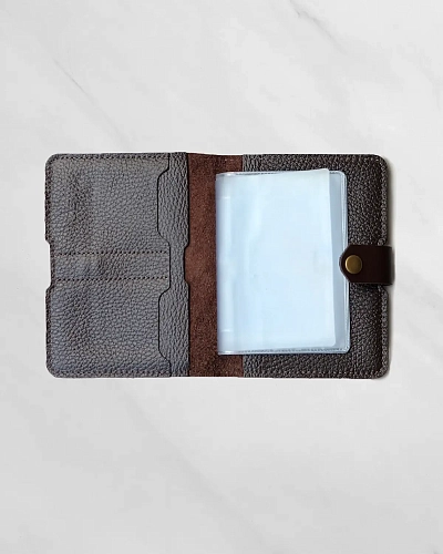 Портмоне для автодокументов FULLER DRIVE Brown Grain - фото - 6