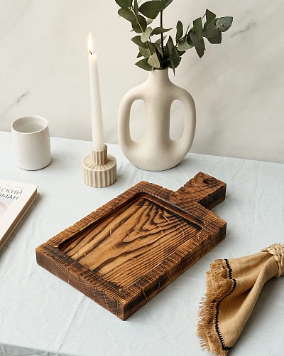 Деревянная доска для подачи RAW NATURE MINI Деревянная доска для подачи RAW NATURE MINI