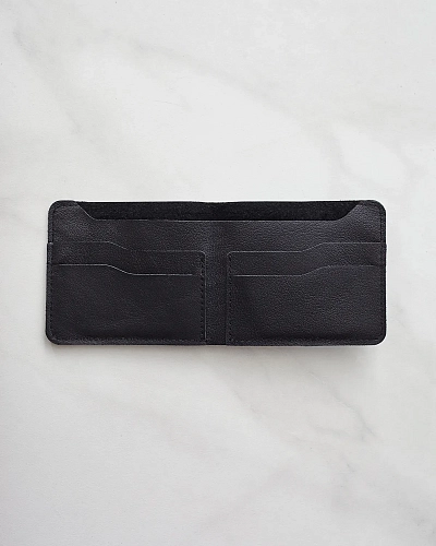 Кошелек бифолд NATIVE Black - фото - 1